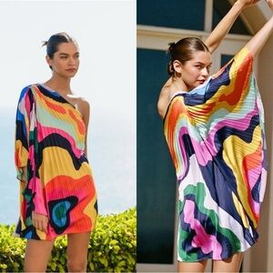 Hutch One-Shoulder Pleated Romper Size Small NWOT​​​